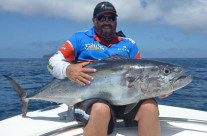 dogtooth tuna fishing around FAD