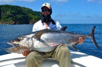 Fishing in Vanuatu for White Tuna