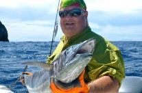 Murray Gibbs' crew big dogtooth fish