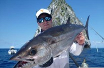 Shaun Maxwell friend caught a dogtooth tuna