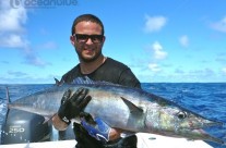 I love to catch dogtooth tuna. It's exciting!