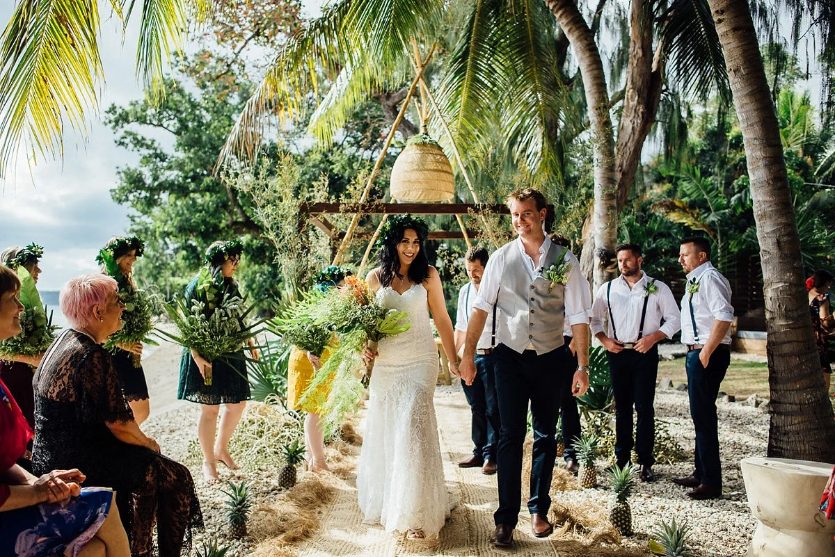 Stunning Beachside Wedding at Trees and Fishes Vanuatu