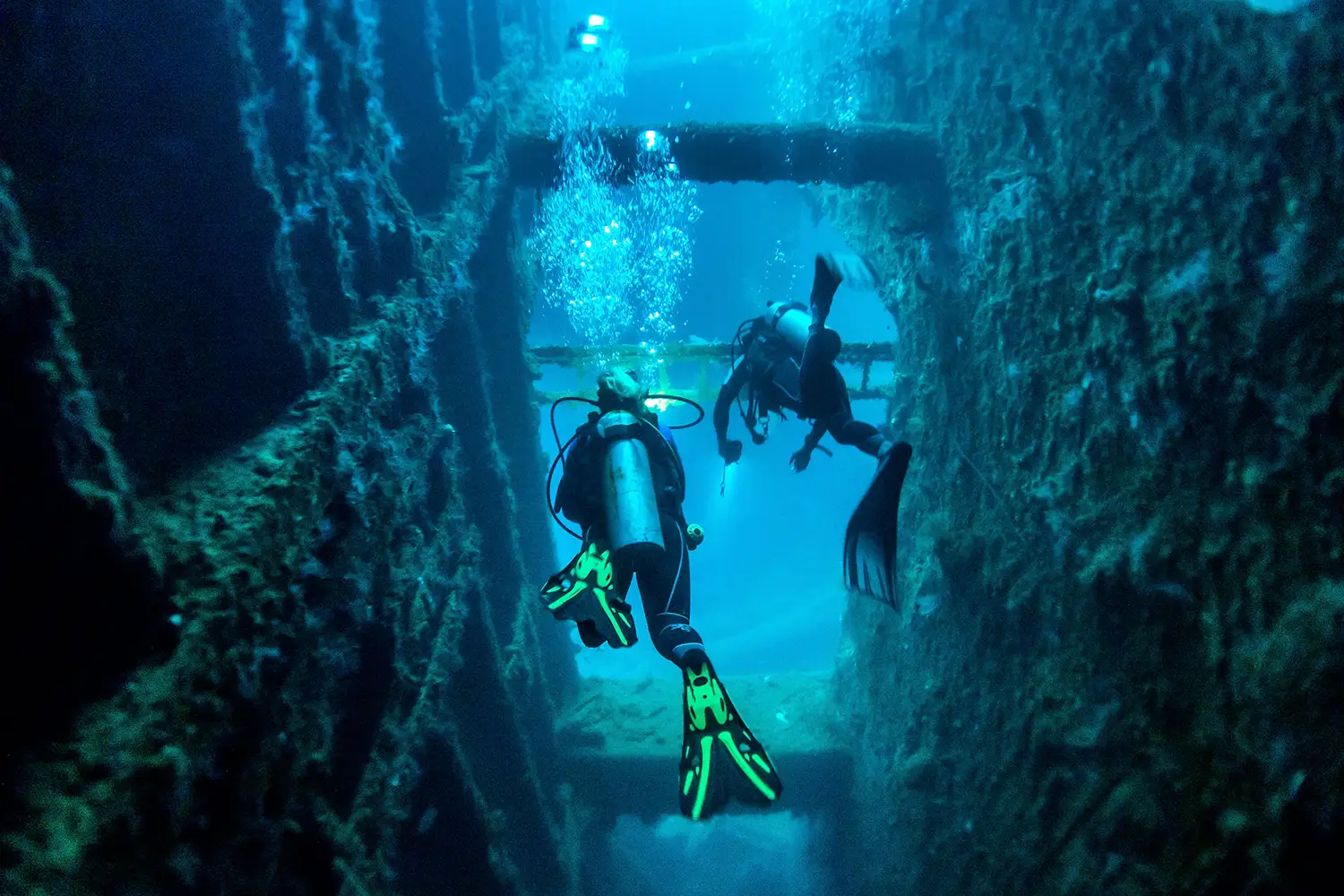 Dive and explore the SS President Coolidge Shipwreck in vanuatu